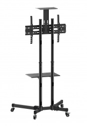 Soporte de Piso M&oacute;vil para TV OVALTECH OVTV-CA3770