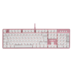 Teclado mec&aacute;nico GAME FACTOR KBG400-PK-BL